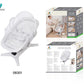 Mastela Swing X multi-motion baby cradle Lite Grey Birth to 36M