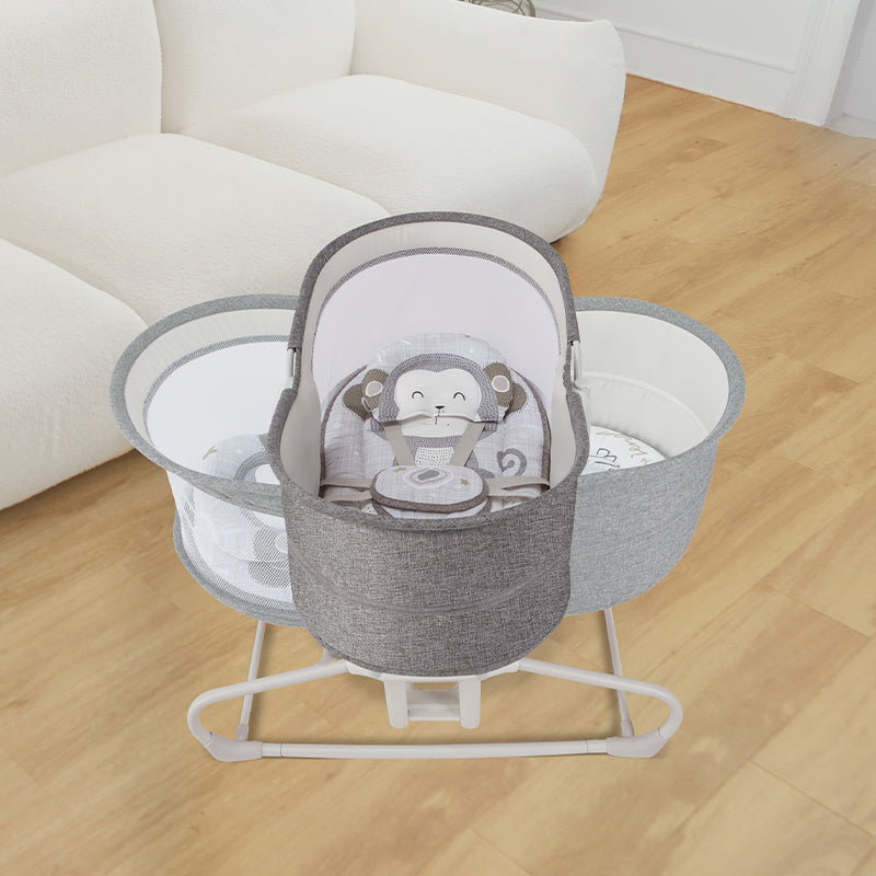 Mastela 4in1 Swing &amp; Bassinet (Birth to 36 Months) Distressed Box