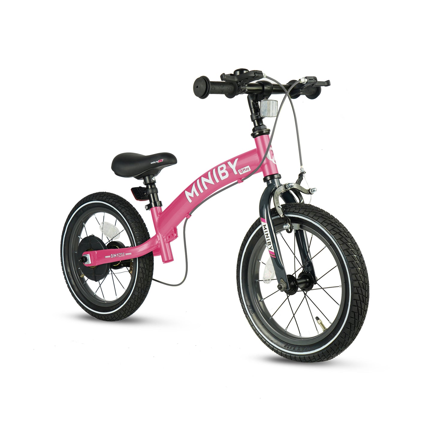 Qplay Bikes Miniby Air Pink 1.5 Years to 8 Years