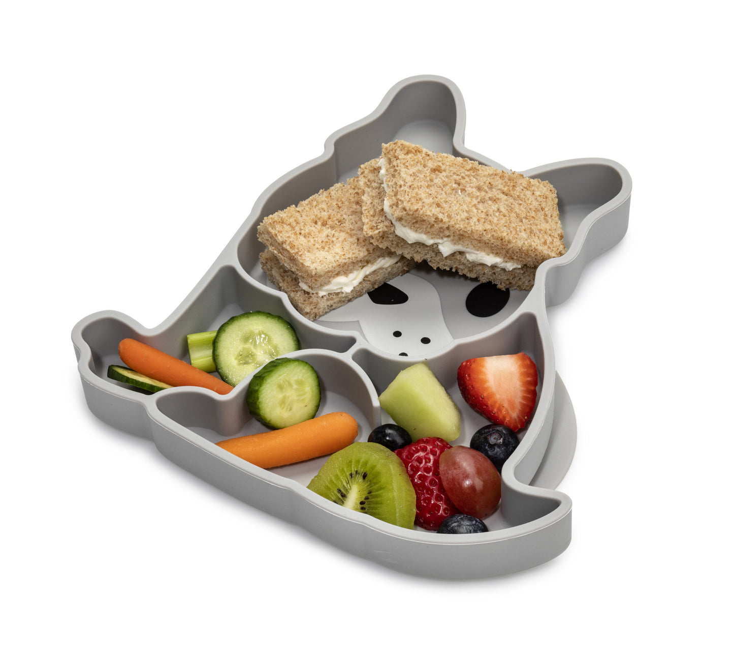 Melii Silicone Divided Plate - 6 to 24 Months