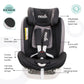 Moon Melhor Baby Seat Black Birth to 12 Years