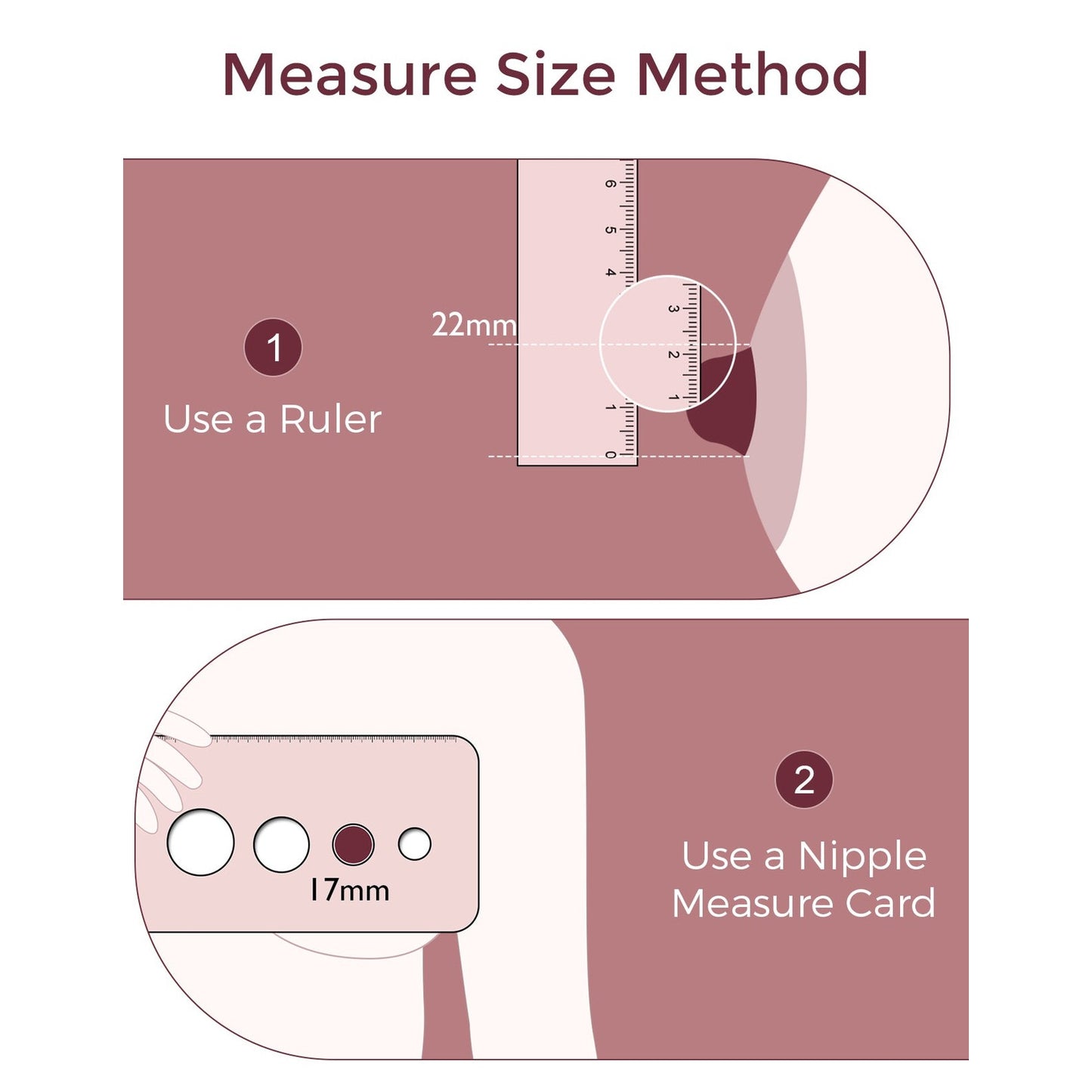 Momcozy Breastfeeding Access 15mm Flange Insert For M6 Transparent