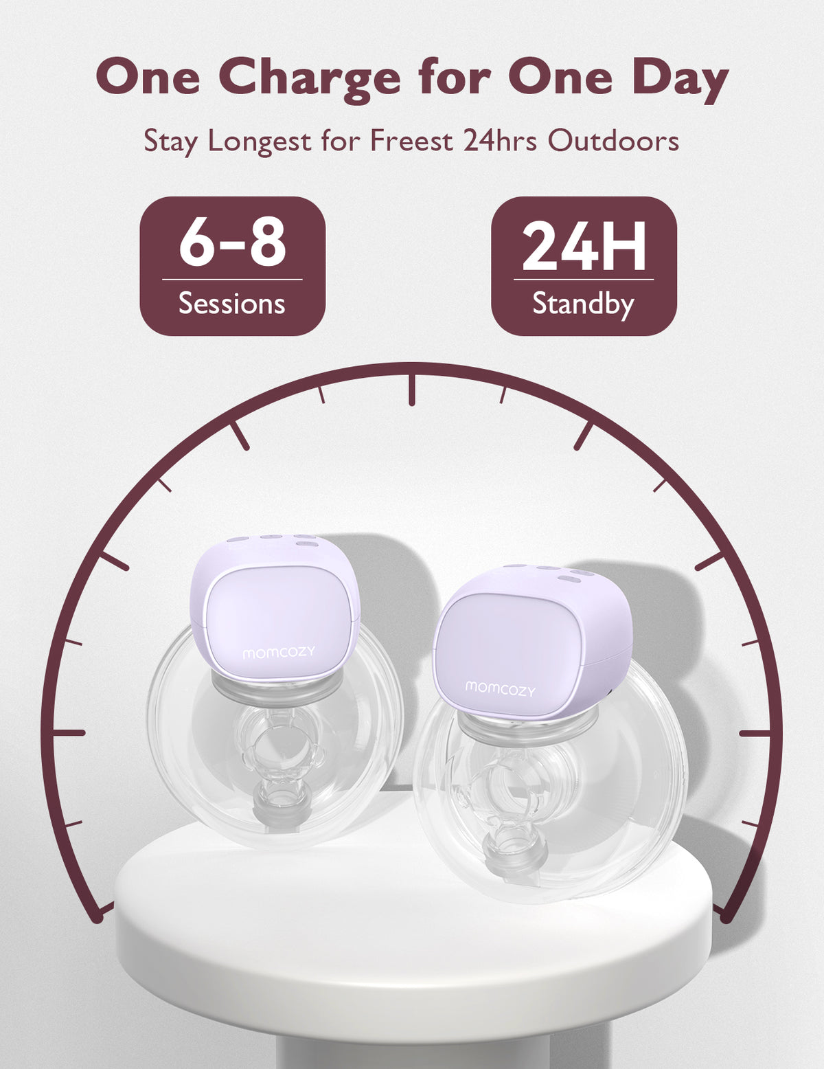 Momcozy Breast Pump S9 Pro Double Grey