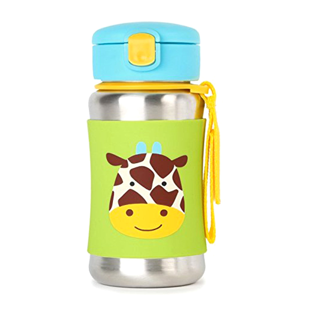 Skip Hop SS Sipper Zoo Stainless Steel Sports Bottle (3 to 6 Years)