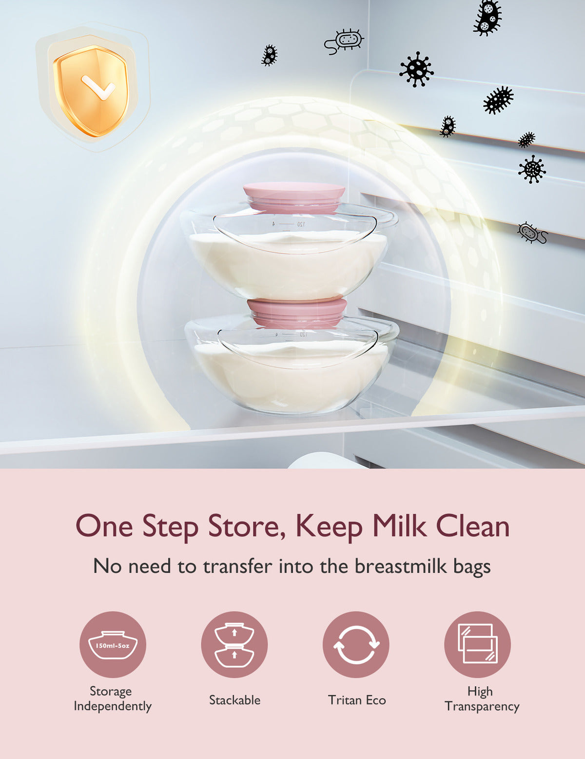 Momcozy Breast Pump M9 Single Cozy Red