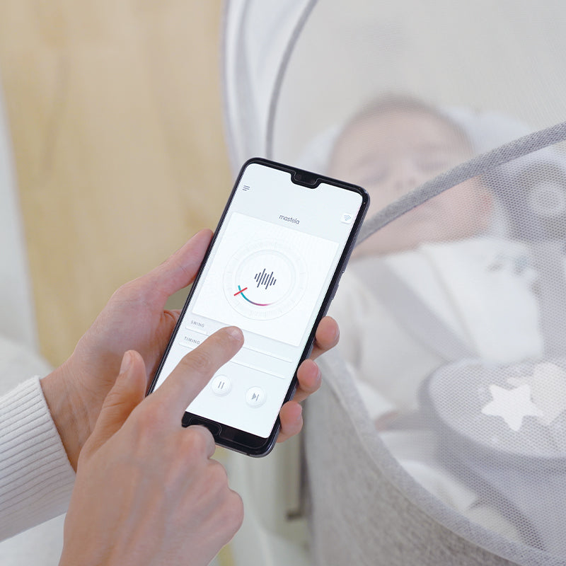 Mastela 4in1 Swing & Bassinet (Birth to 36 Months) Distressed Box