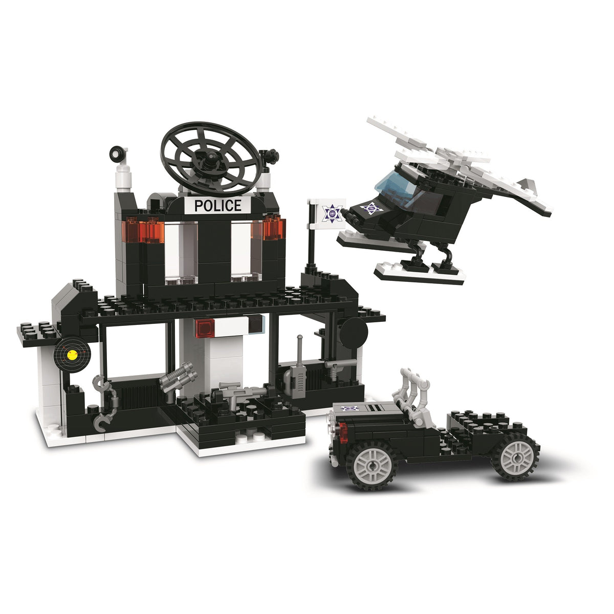 Playzu City Police Control Station Black 6 Years +