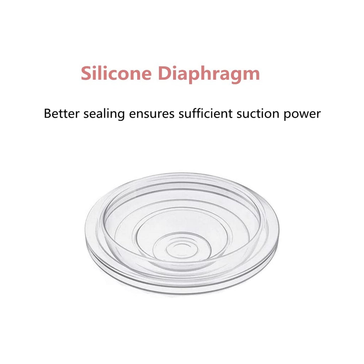 Momcozy Breastfeeding Access Silicone Diaphragm + Valve  for S9 Pro/S12 Pro Transparent