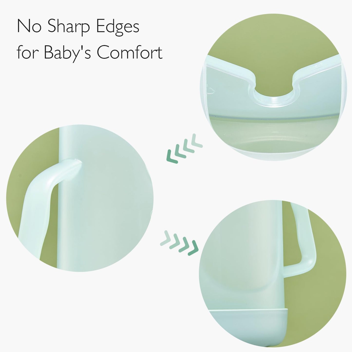 Momcozy Weaning Accessories Squeeze Pouch Holder Green