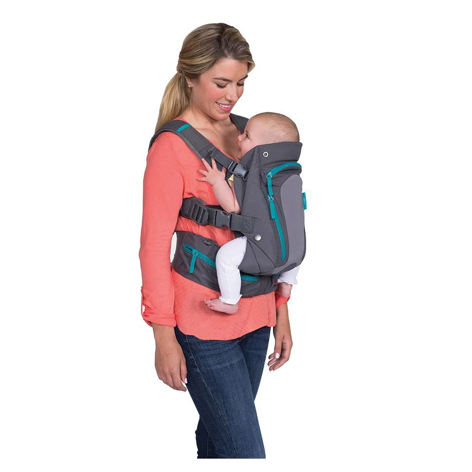 Infantino Carry On Multi-Pocket Carrier Birth to 48 Months Open Box