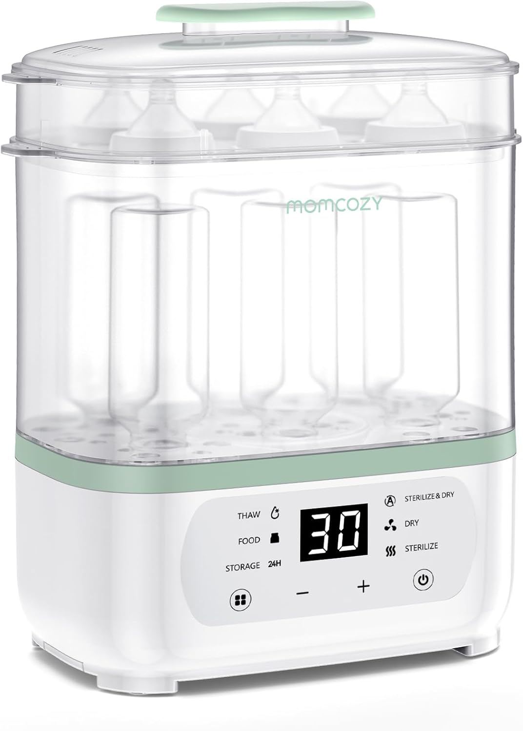 Momcozy Sterilizers &amp; Warmer 8 in 1 Sterilizer and Dryer White