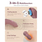 Momcozy Maternity Accessory 3-in-1 Kneading Lactation Massager Maroon
