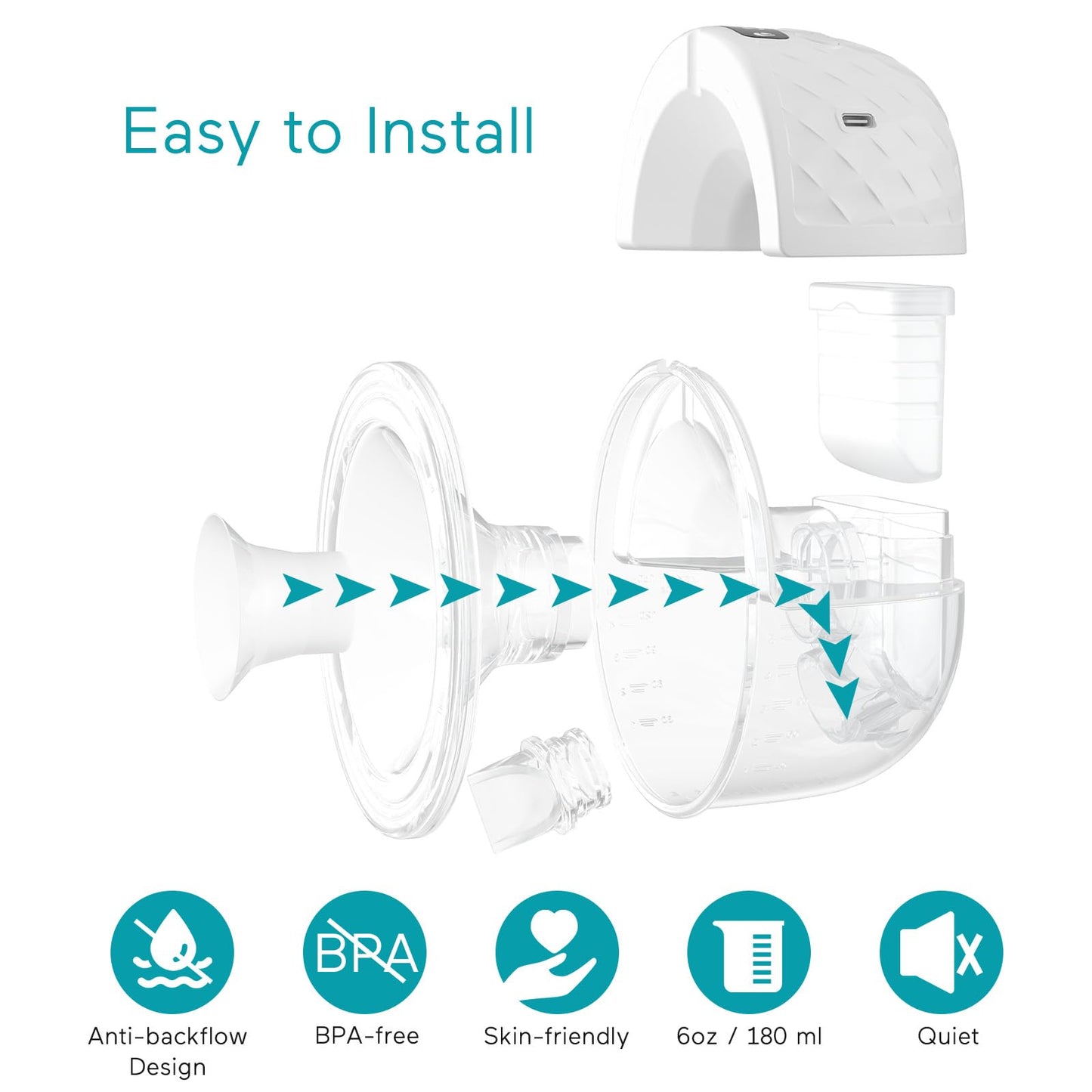 Paruu Breast Pump Paruu P10 Double