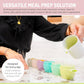 Melii Snap & Go Pods (6oz) - 4 piece set Multicolor ~ 3 to 24 Months