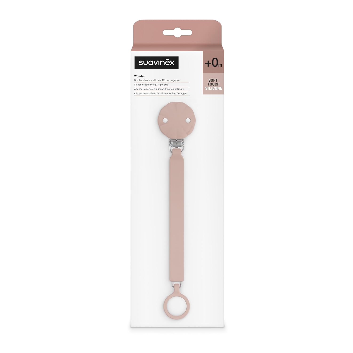 Suavinex Wonder Silicone Soother Clip - Suavinex baby product