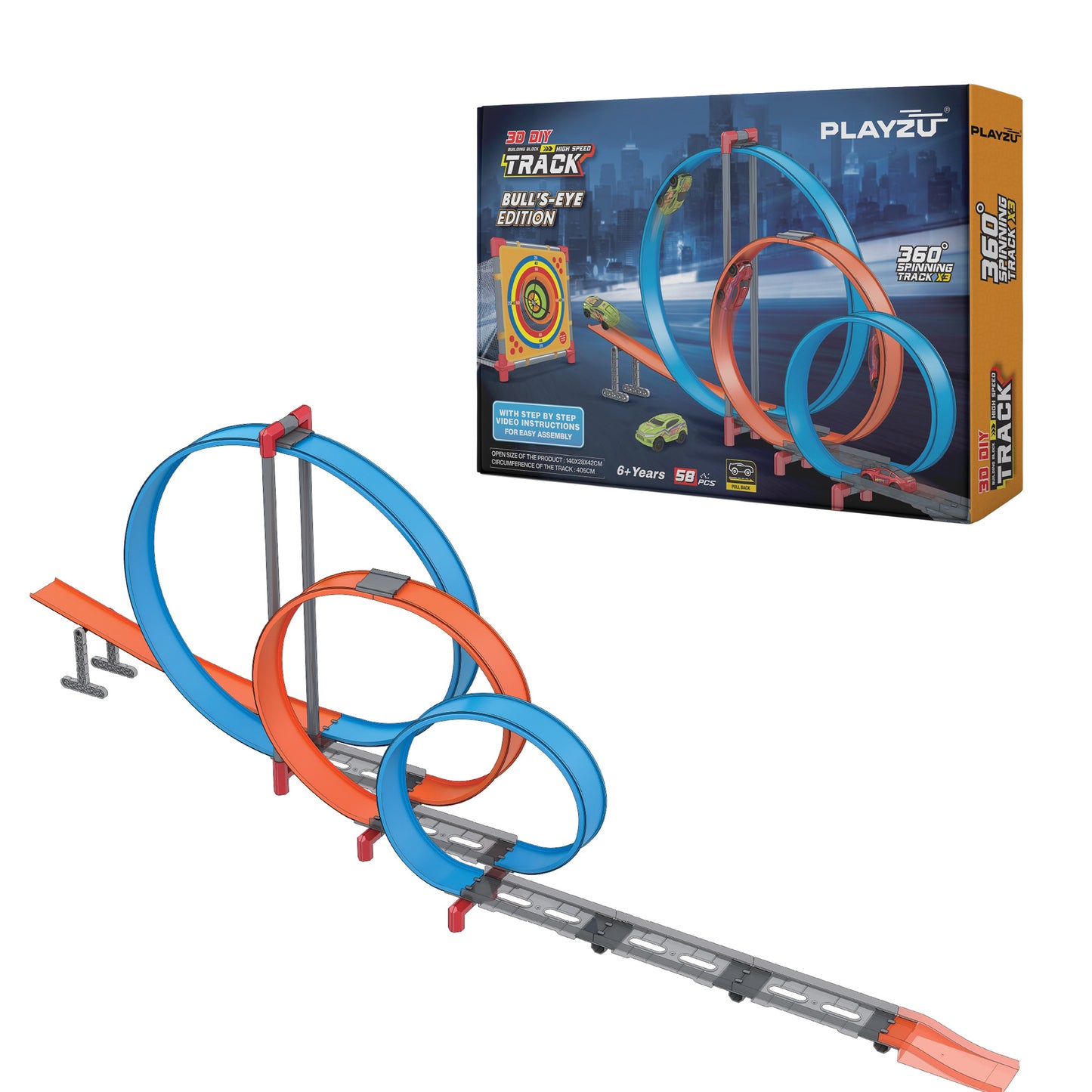 Playzu High Speed Pull Back -3A-Target 6+Years