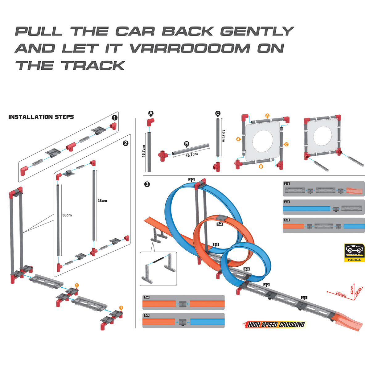 Playzu High Speed Pull Back -3A-Target 6+Years
