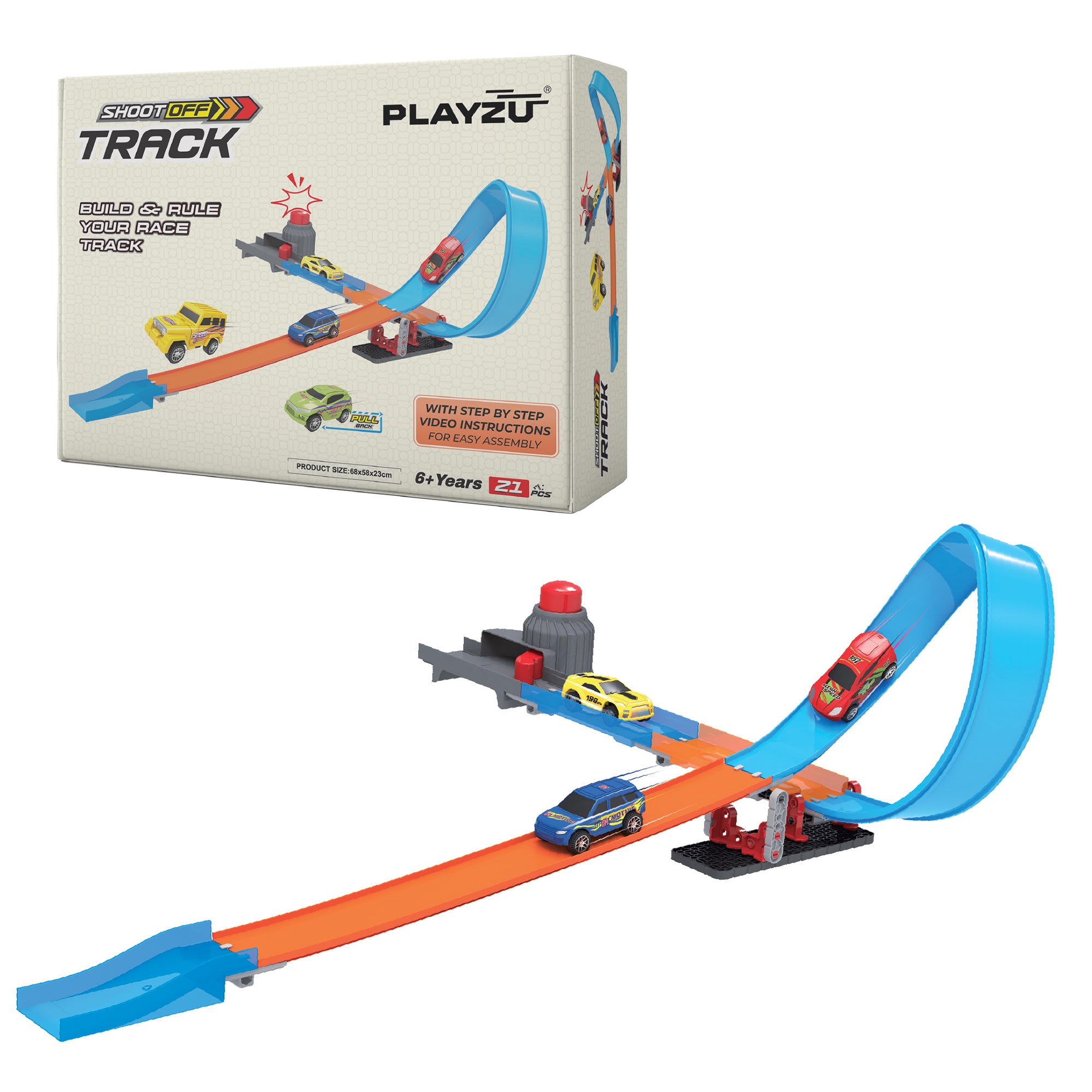 Playzu Shoot-Off Track-1B-Twist 6+Years