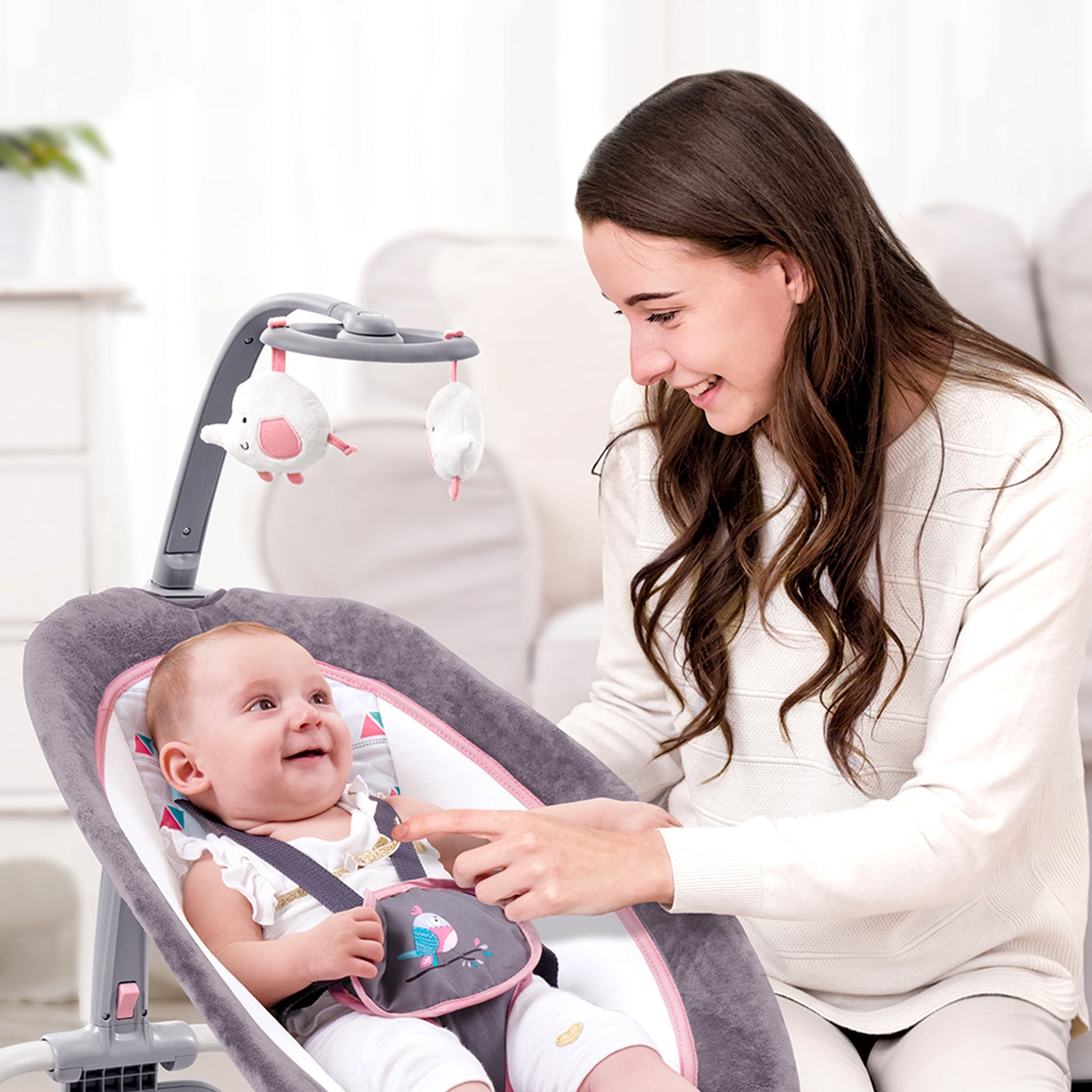 Mastela Fold Up Rocker - 3months to 12months