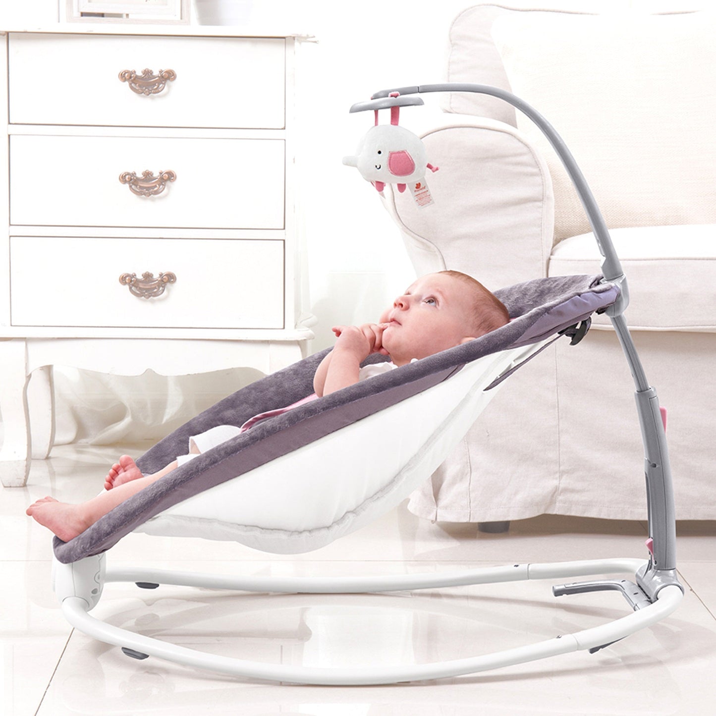 Mastela Fold Up Rocker - 3months to 12months-Open Box