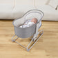 Mastela 4in1 Swing & Bassinet Lite Grey (Birth to 36 Months) - Distressed Box