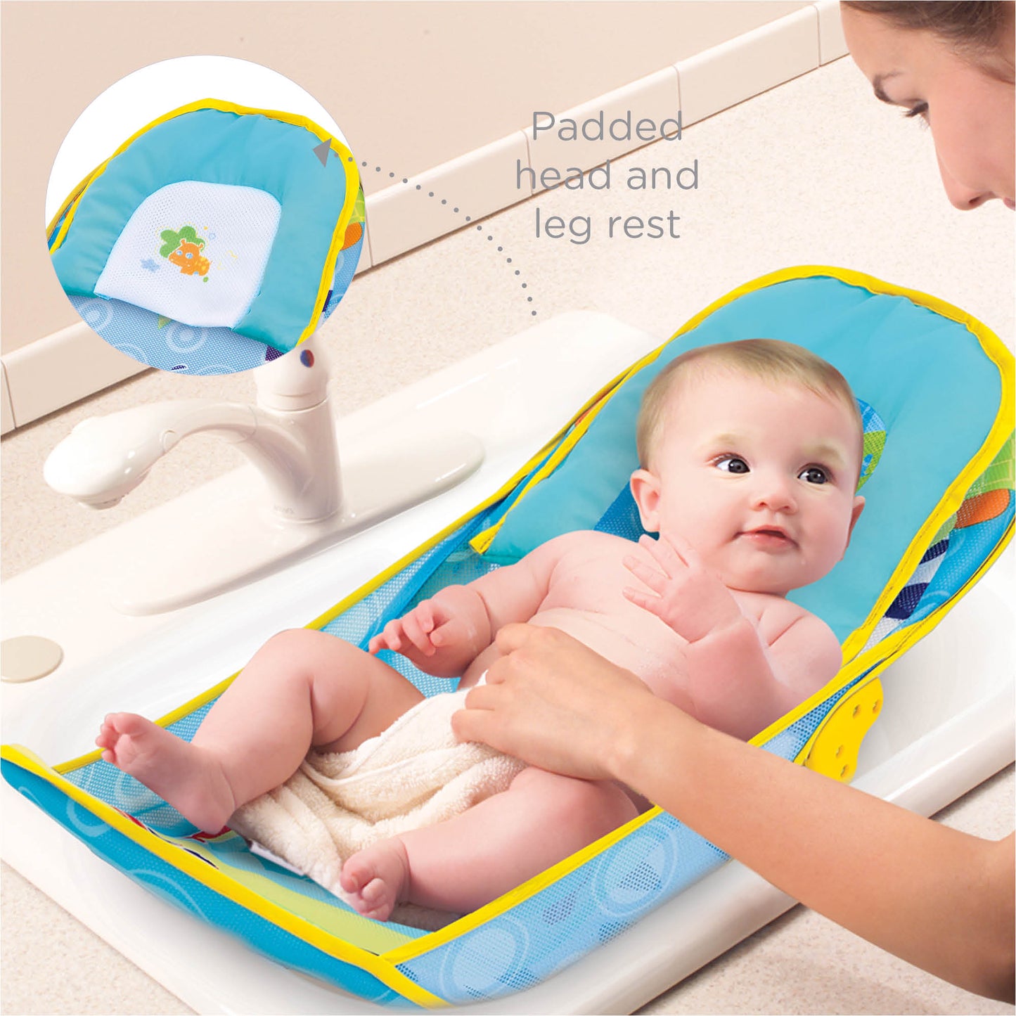 Mastela Deluxe Baby Bather - Birth  to 6M