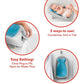 Skip Hop Blue Color Moby Recline & Rinse Bather Birth+ to 6months - Toys4All.in