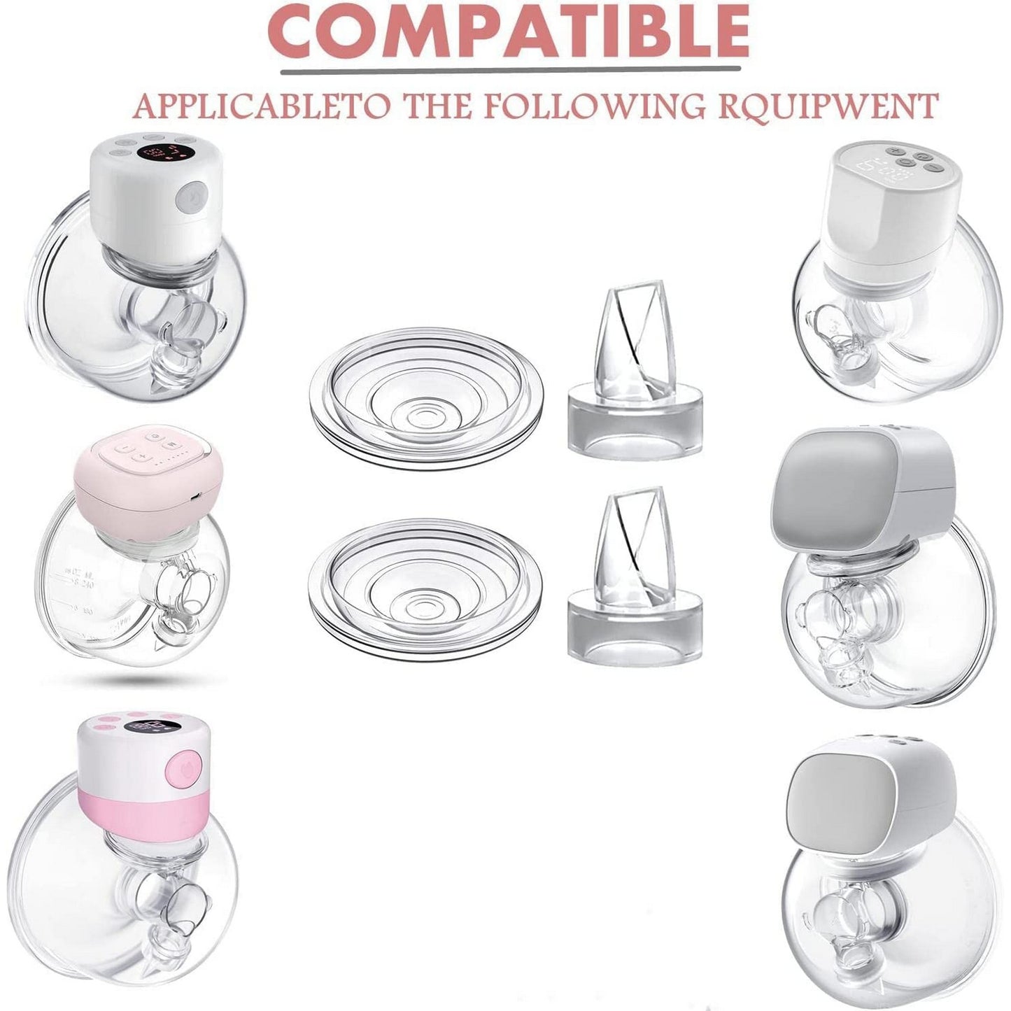 Momcozy Breastfeeding Access Silicone Diaphragm + Valve  for S9 Pro/S12 Pro Transparent