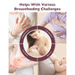 Momcozy Maternity Accessory 3-in-1 Kneading Lactation Massager Maroon