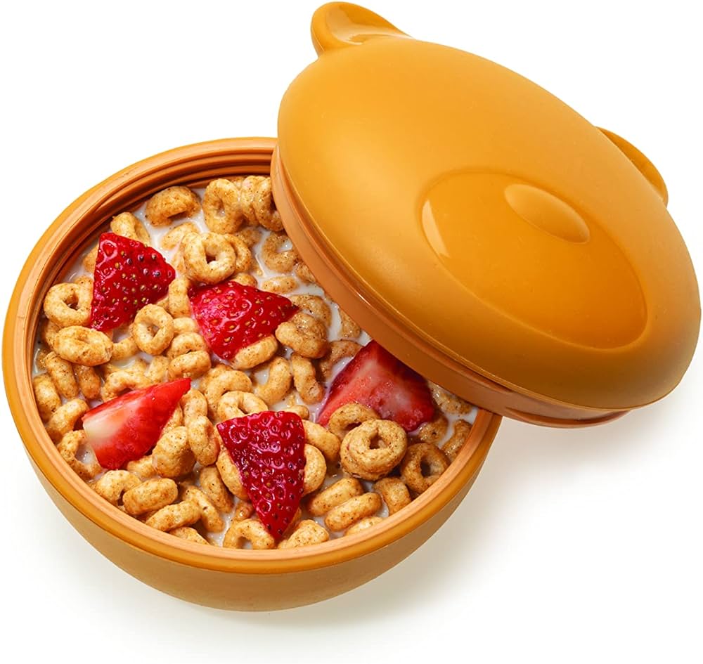 Melii Silicone Bowl with Lid & Utensils - 12 to 36 Months