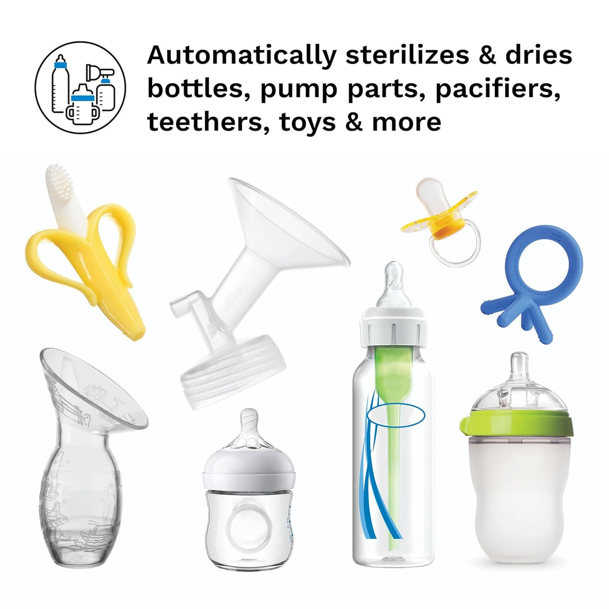 Baby Brezza One Step™ Baby Bottle Sterilizer and Dryer (Birth to 36 Months)