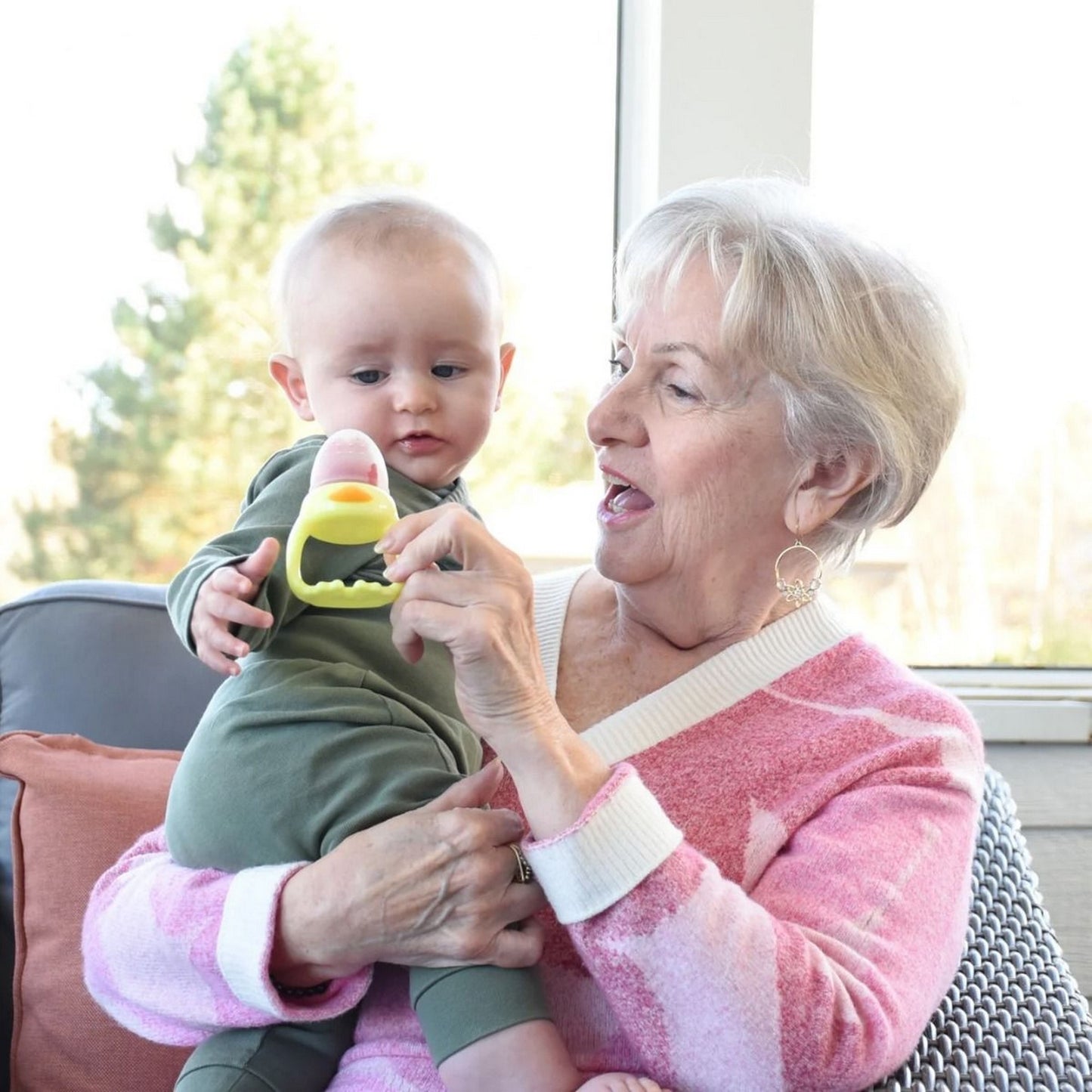 Melii Fresh Feeder - 2 Pack White & Yellow - 6 to 24 Months