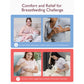 Momcozy Maternity Accessory Large Reusable Breast Therapy Packs Pink