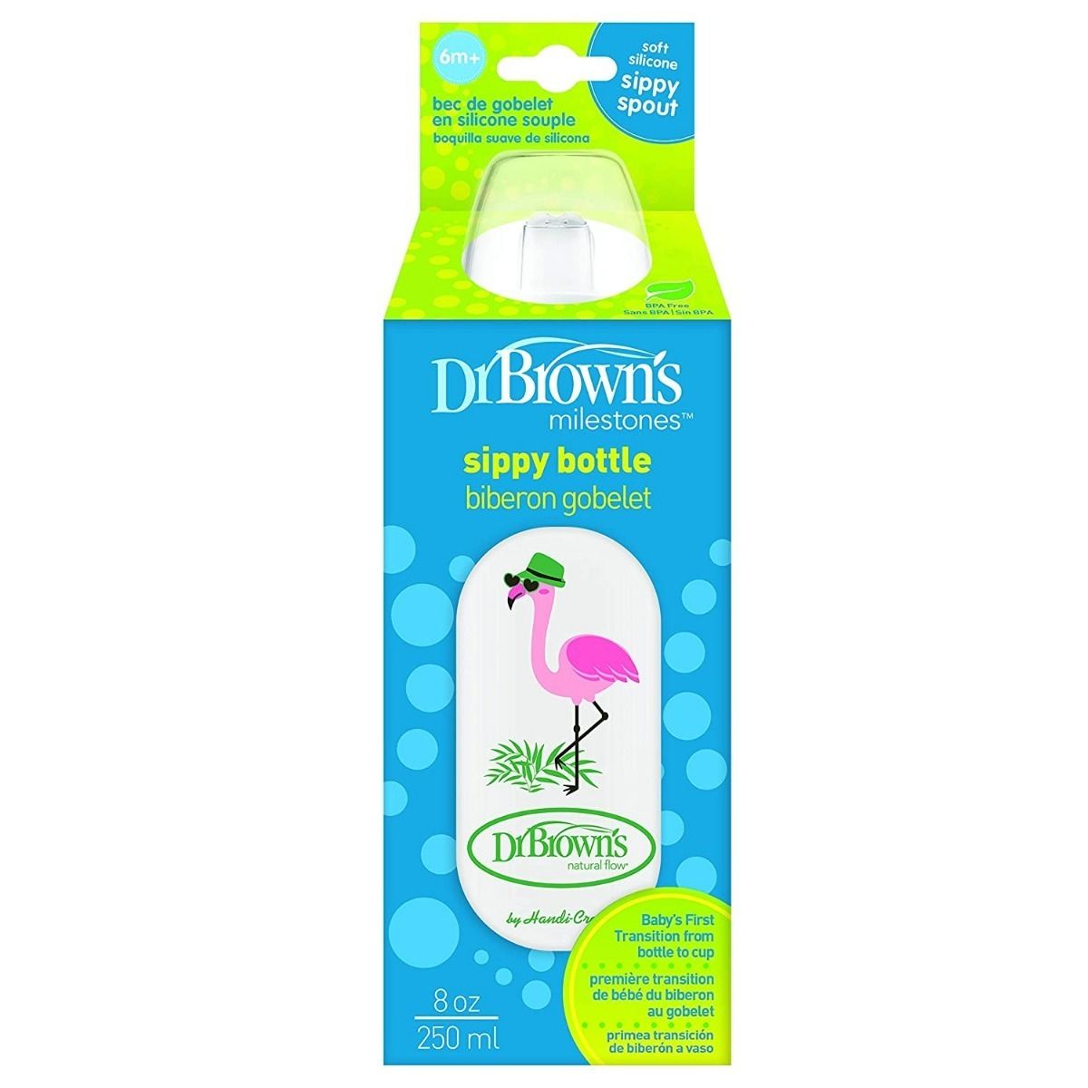Dr.Brown's Narrow Sippy Spout Bottle (6 to 24 Months) - Open Box