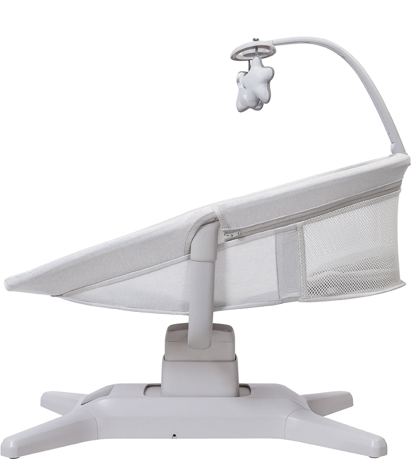 Mastela Swing X multi-motion baby cradle Lite Grey Birth to 36M