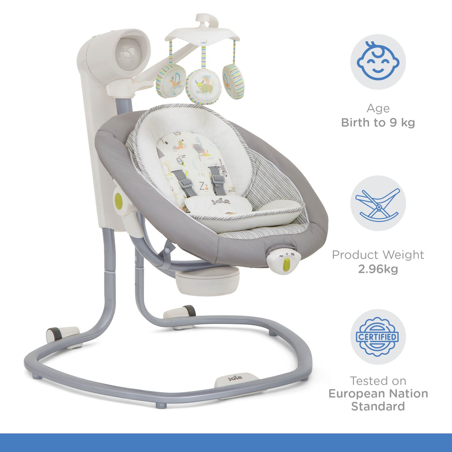 Joie SERINA SWIVEL Swing 0 to 6 Months