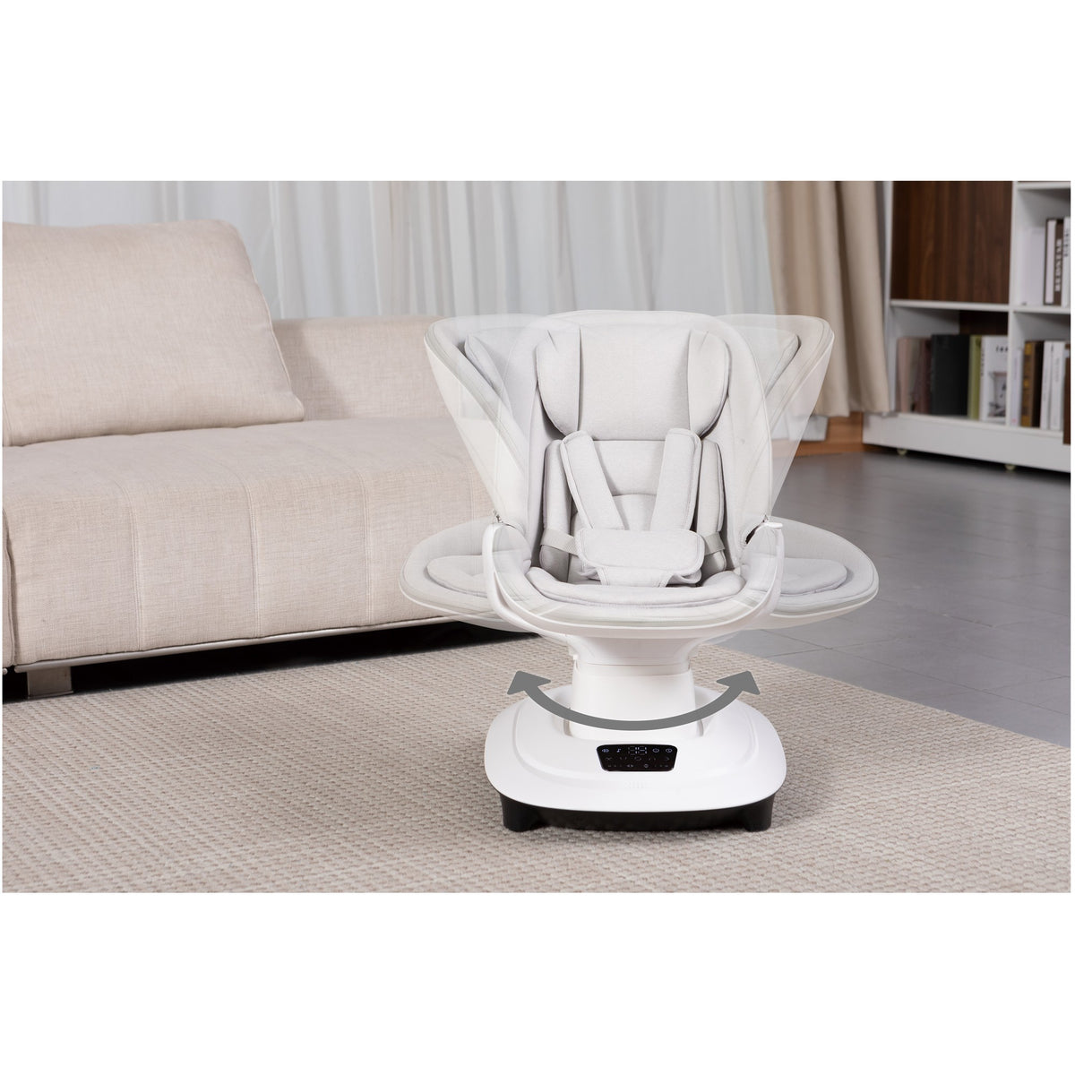 Mastela Deluxt Multi-Motion Baby Cradle Birth+ to 36M - Open Box