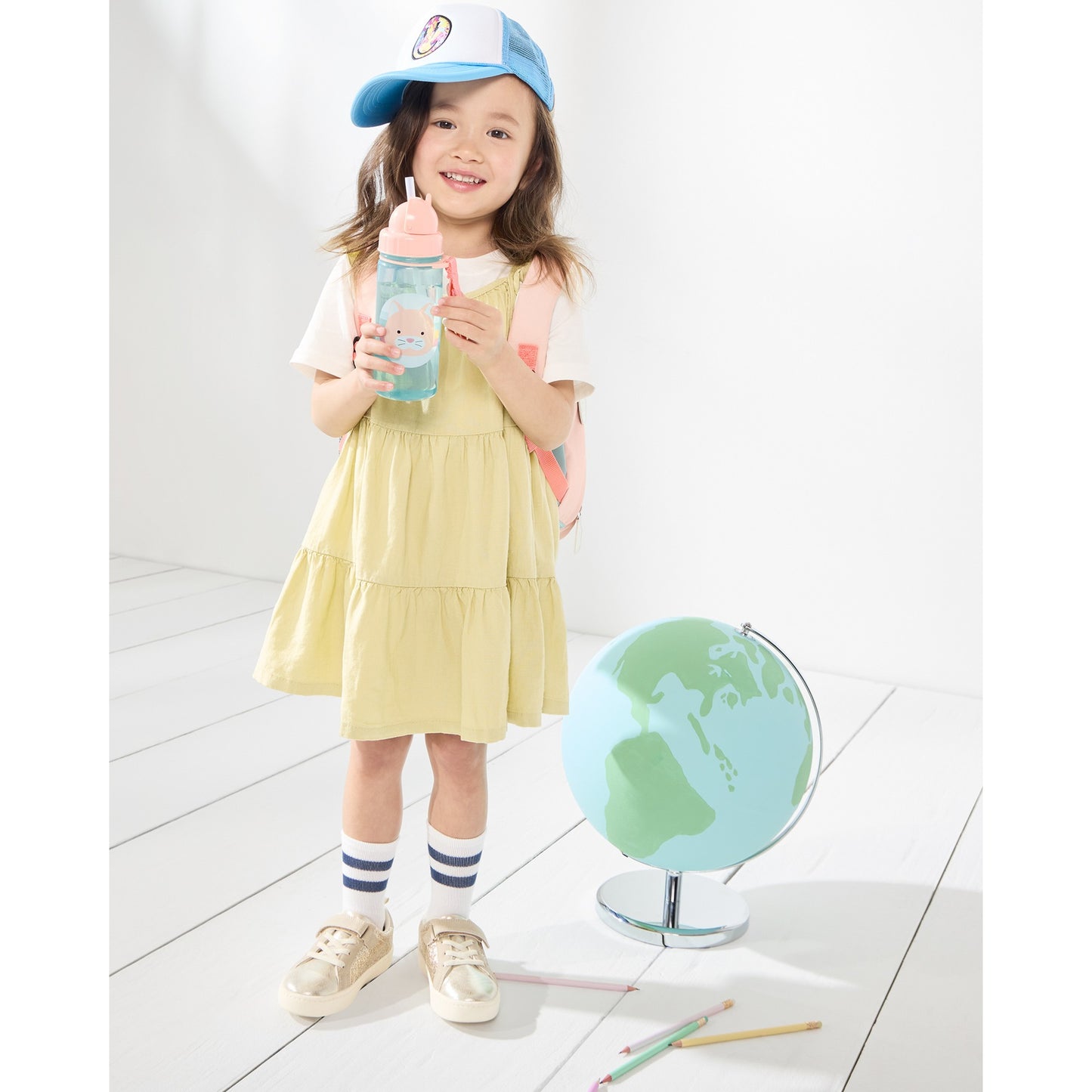 Skip Hop Sipper Zoo Straw Bottle PP (18 to 36 Months)