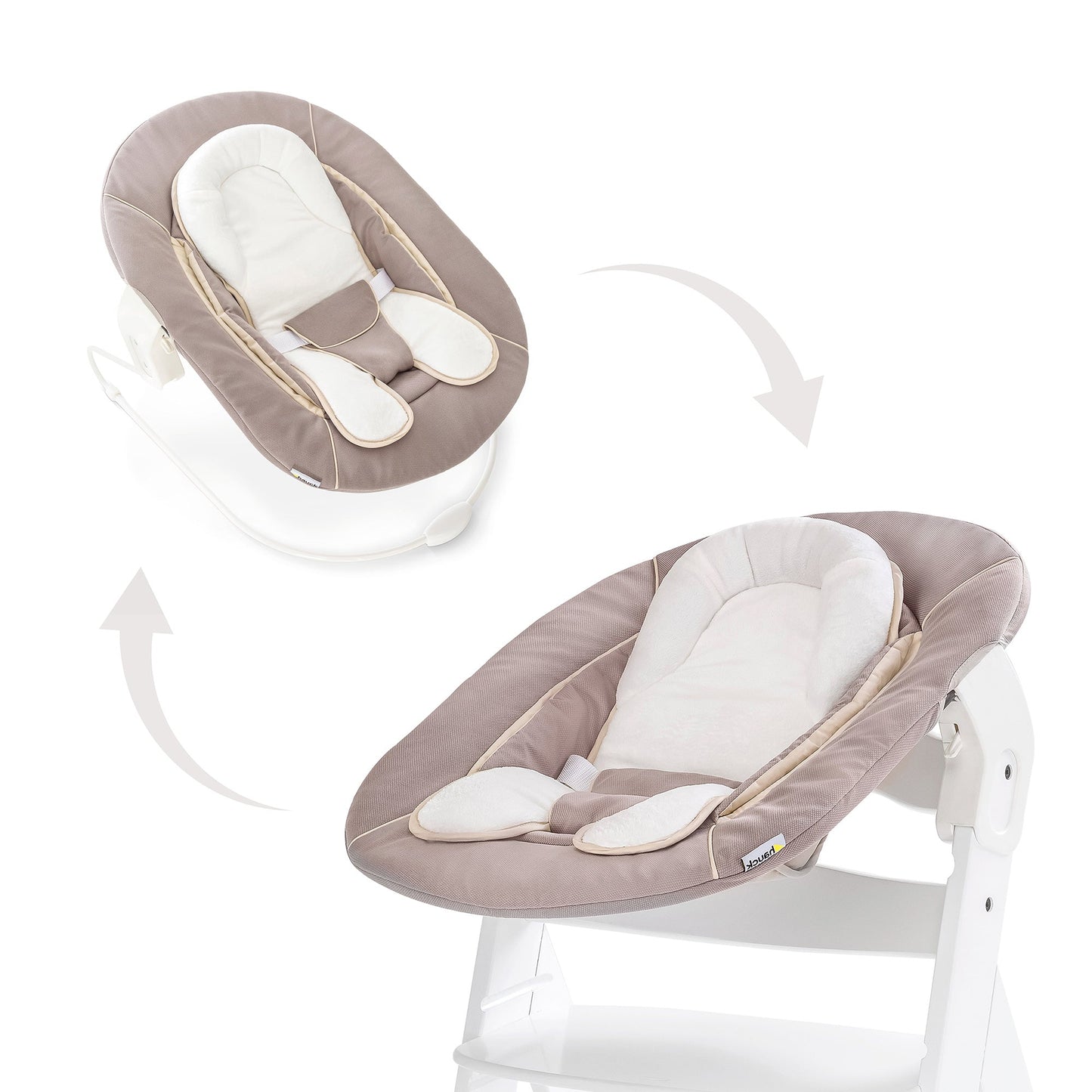 Hauck Alpha Bouncer 2in1 Rocker & Bouncer Birth to 9M - Open Box