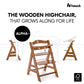 Hauck Alpha+B Highchair Natural 6months to Adult