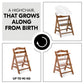 Hauck Alpha+B Highchair Natural 6months to Adult