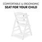 Hauck Alpha+B Highchair Natural 6months to Adult - Distressed Box
