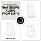 Hauck Alpha+B Highchair Natural 6months to Adult