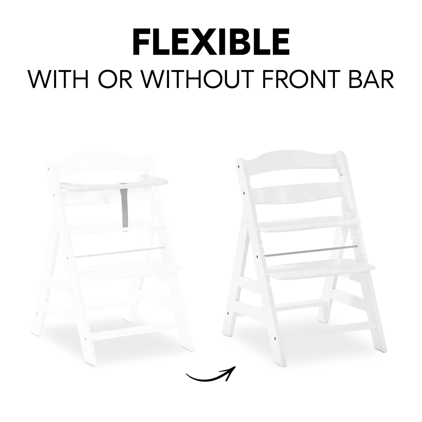 Hauck Alpha+B Highchair Natural 6months to Adult