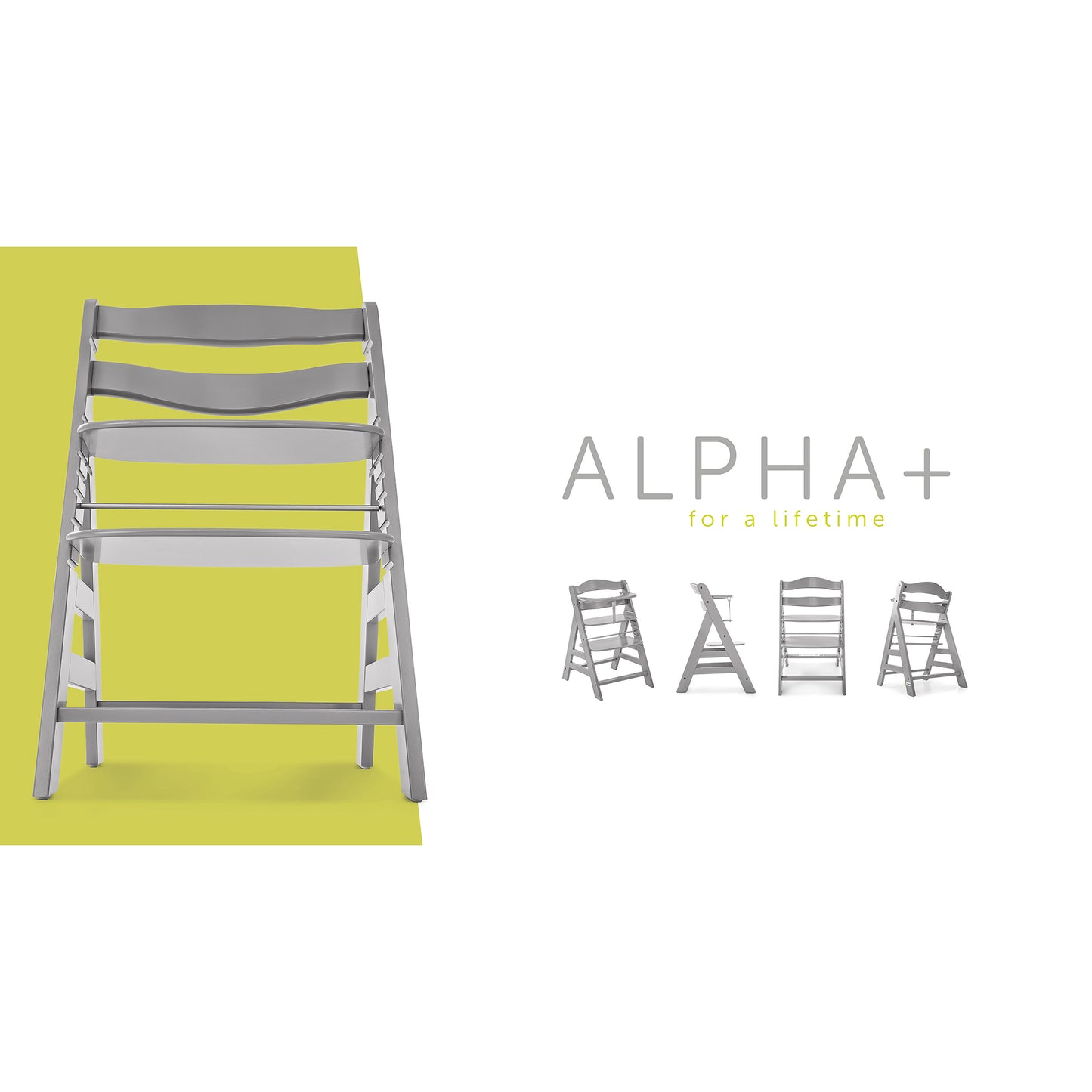Hauck Alpha+B Highchair Natural 6months to Adult
