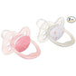 Dr. Brown's Advantage Pacifiers Stage 1 Pack of 2 (Birth to 6 Months) - Open Box