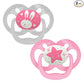 Dr. Brown's Advantage Pacifiers Stage 2 Glow In The Dark Pack of 2 (6 to 12 Months) - Open Box