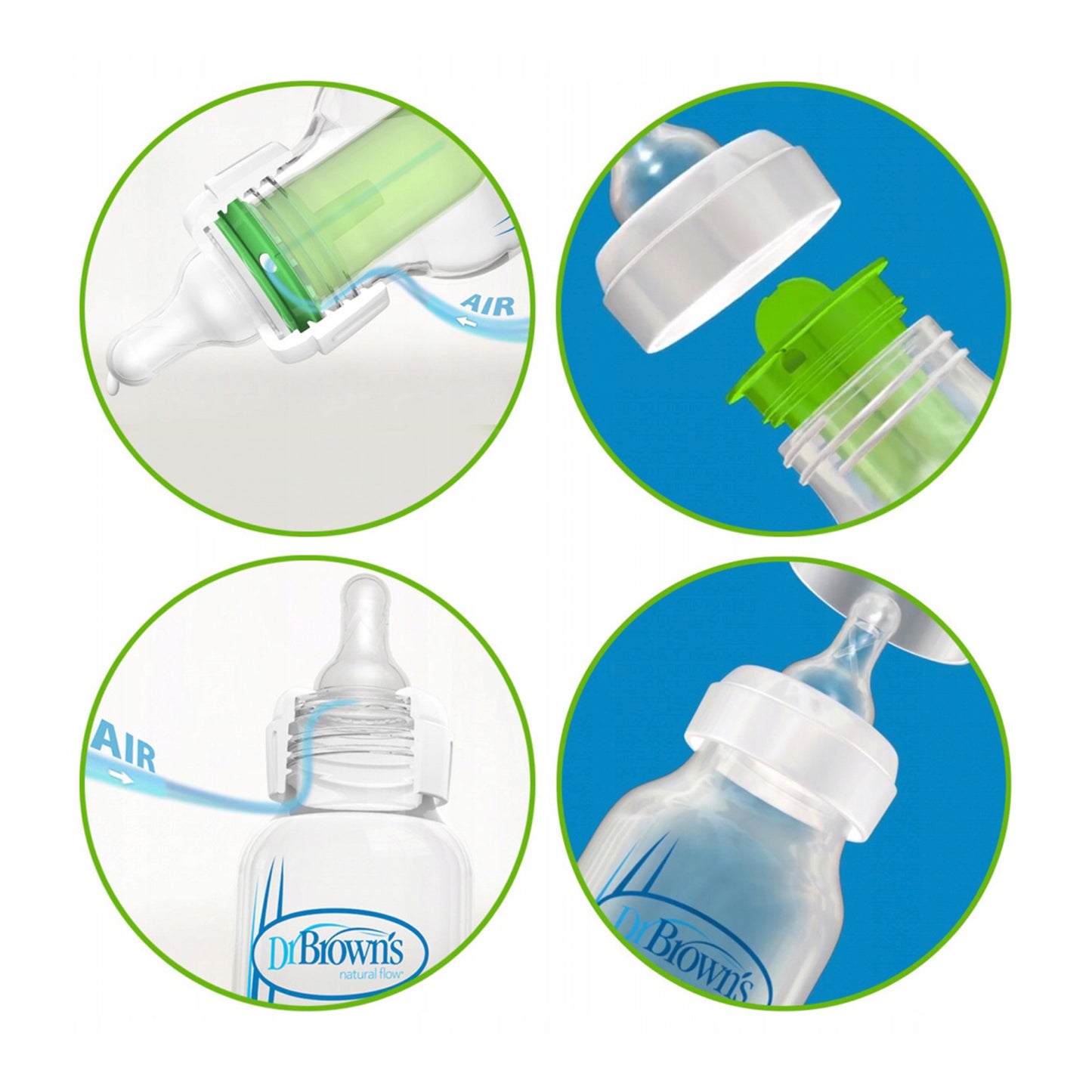 Dr.Brown's 4 oz/120 Ml Pp Narrow Options+ Bottle (Birth to 3 Months) White - Open Box