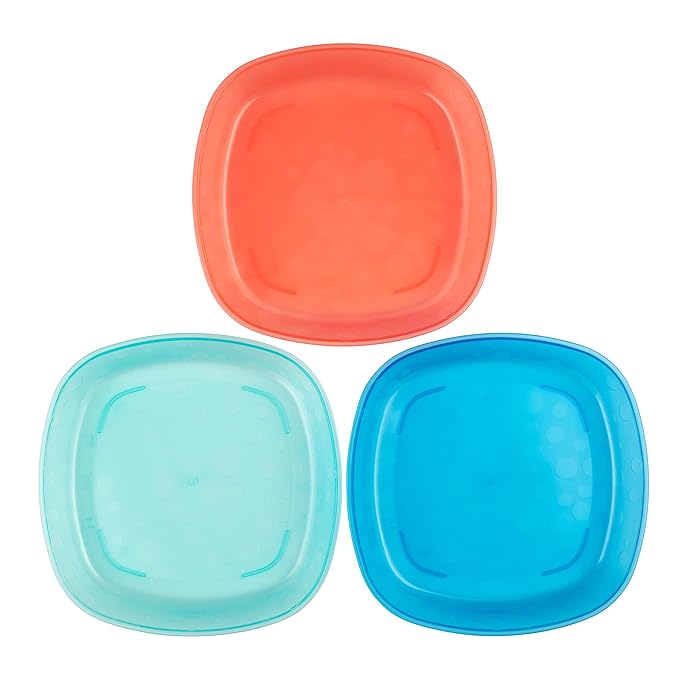 Dr. Brown's Divided Plates 3-Pack (4 to 24 Months) Multicolor - Open Box