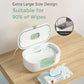 Momcozy Large Capacity Baby Wipe Warmer with 3 Level Night Light & 4 Temperature Settings - White - image 5